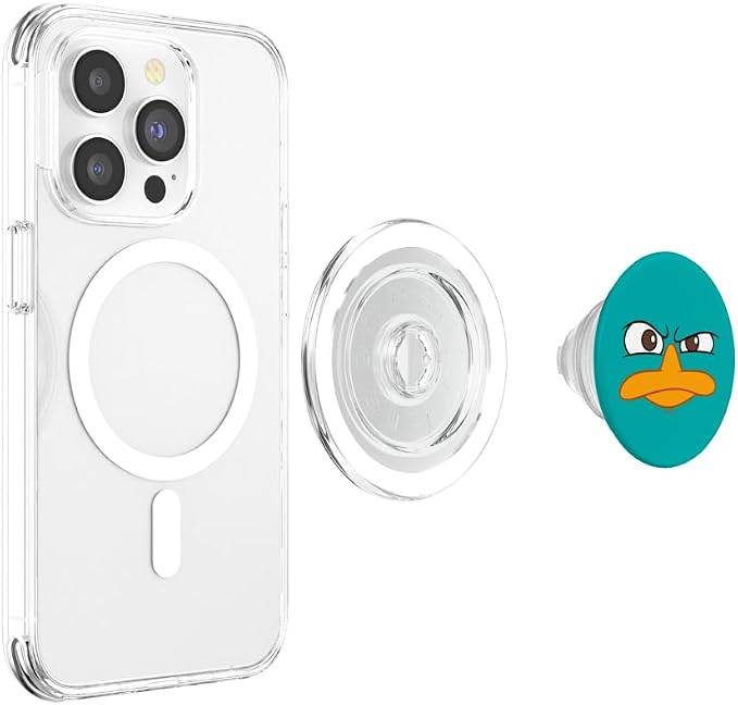 Disney Channel Phineas and Ferb Agent P Perry The Platypus PopSockets Adhesive PopGrip