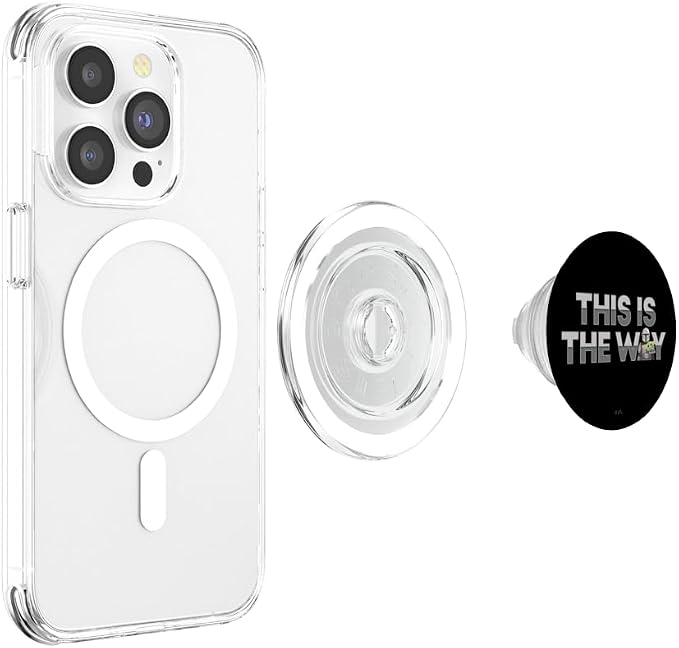 Star Wars The Mandalorian Mando &amp the Child This Is The Way PopSockets Adhesive PopGrip