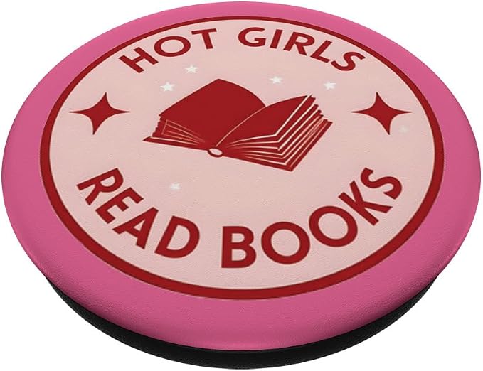 Hot Girls Read Books Reading Book Lover Booktrovert Bookish PopSockets PopGrip for MagSafe