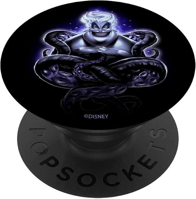 Disney Villains Ursula Purple Hue Portrait PopSockets Adhesive PopGrip