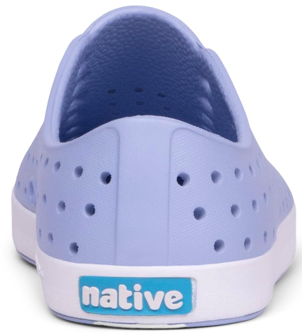 Native Shoes Unisex-Kids Jefferson Sneakers, Future Purple/Shell White, 5 Toddler