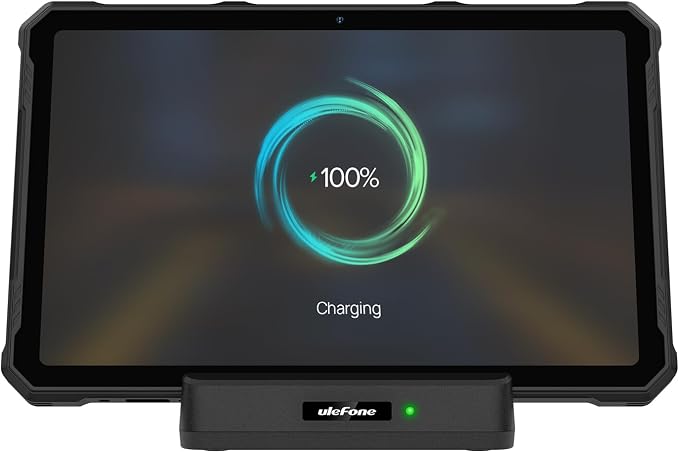 Ulefone Armor Pad 4 Ultra 10W Desk Charging Dock Dual Output Wireless Charging Station for Ulefone Armor Pad 4 Ultra Not Charger