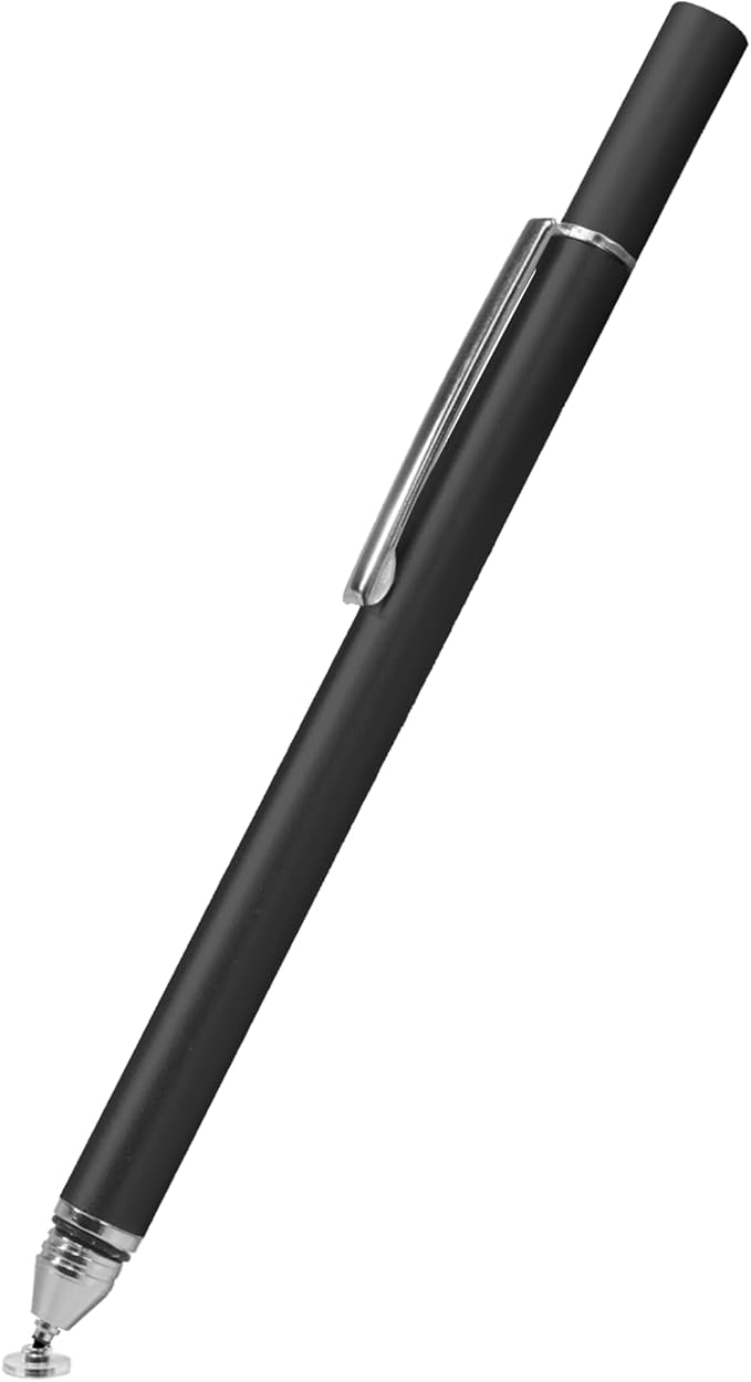 BoxWave Stylus Pen Compatible with Nintendo Switch Lite - FineTouch Capacitive Stylus Super Precise Stylus Pen - Jet Black