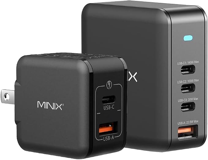 165W Gan Charger with Small 33W Charger