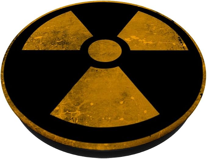 Radiation Pop Mount Socket Danger Vintage Grip X-Rays Hazard PopSockets PopGrip: Swappable Grip for Phones &amp Tablets PopSockets Standard PopGrip