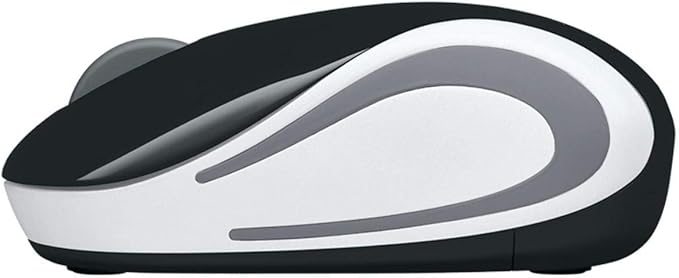 Logitech Wireless Mini Mouse M187 Ultra Portable,1000 DPI Optical Tracking, 3-Buttons, PC/Mac/Laptop - Palace Blue