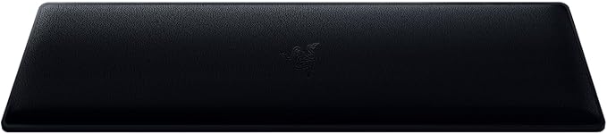Razer Ergonomic Wrist Rest Tenkeyless - Ergonomic Leatherette Keyboard Wrist Rest (Plush Leatherette Cushion, Anti-Slip Rubber Feet, Compatible with Tenkeyless Keyboards) Black