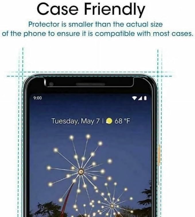 3 Pack Privacy Screen Protector for Google Pixel 4 9H Hardness [Anti-Scratch] Full Coverage Anti-Spy Tempered Glass Film for Google Pixel 4 [Don’t Support Fingerprint Unlock] | 9H Hardness Anti-Spy T