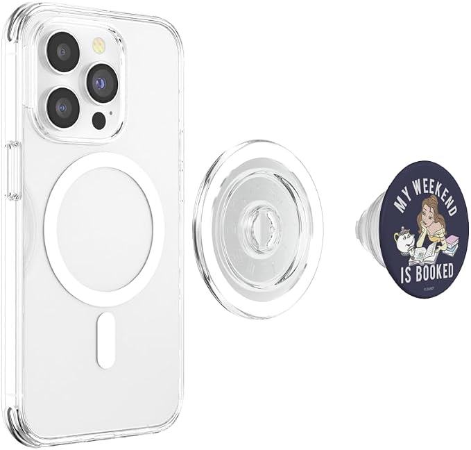 Disney Beauty and The Beast Belle My Weekend is Booked PopSockets Adhesive PopGrip