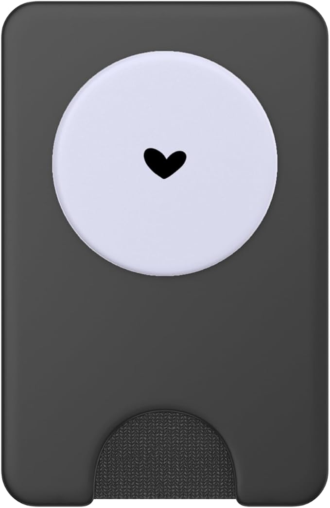 Cute Mist Heart Minimalistic PopSockets Adhesive PopGrip