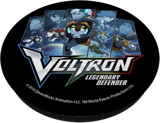 Voltron: Legendary Defender The Paladins And Lions PopSockets Adhesive PopGrip