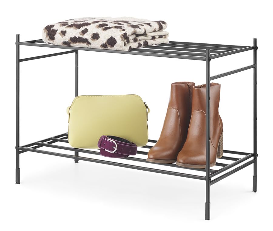 Whitmor Modular 2-Tier Stacker Shelf - size: 2-TIER