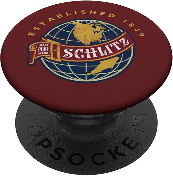 Schlitz Vintage Style - Logo PopSockets Adhesive PopGrip