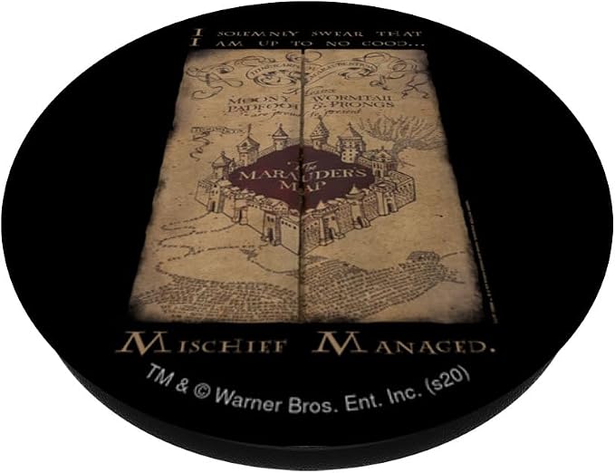 Harry Potter Marauder's Map Words PopSockets Adhesive PopGrip