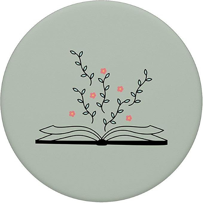 Books Lover PopSockets PopGrip: Swappable Grip for Phones &amp Tablets
