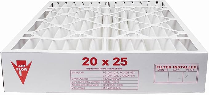 AIRx Filters 20x25x5 MERV 13 HVAC AC Furnace Air Filter Replacement