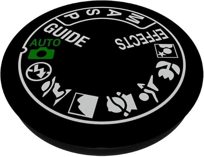 Photographer Gift DSLR Camera Command Dial PopSockets Adhesive PopGrip