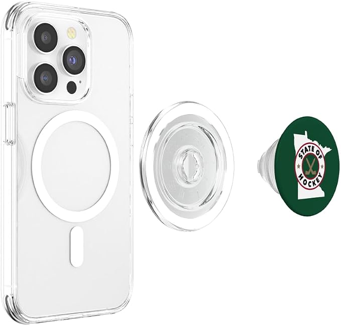 The State of Hockey - Minnesota - The Greatest Hockey State PopSockets Adhesive PopGrip