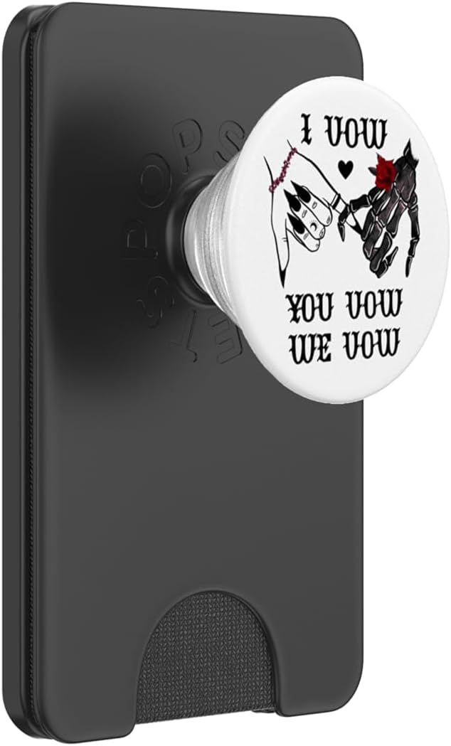 I Vow You Vow We Vow Merch Dark Romance Smutty Book Lovers PopSockets PopWallet for MagSafe