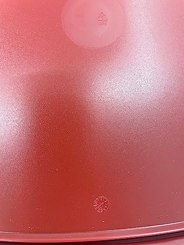 Tupperware Modular Mates Square Replacement Lids Seal Lid 1623 Red 7" x 7"