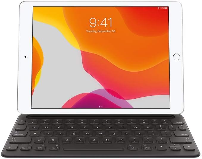 Apple Smart Keyboard for iPad (7th Generation, 8th Generation, 9th Generation) and iPad Air (3rd Generation) - US English (Renewed)