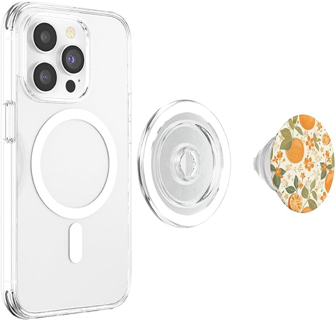 Orange Fruit PopSockets PopGrip for MagSafe