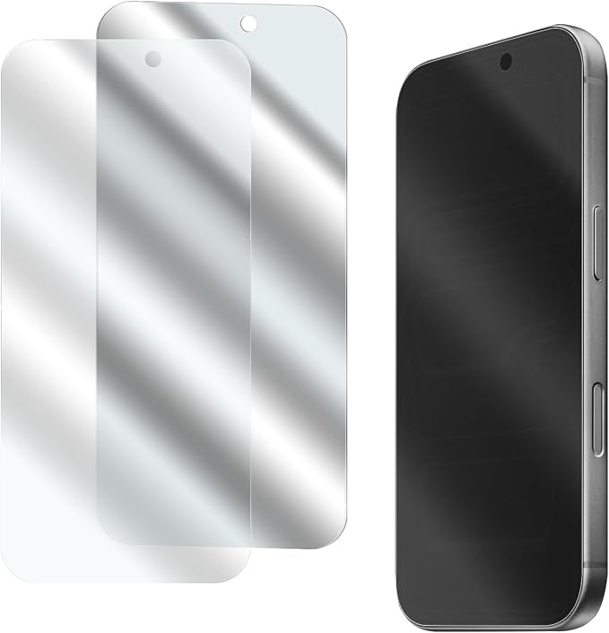 Designed for iPhone 17 Matted Tempered Glass Screen Protector [Military Grade Shatterproof &amp Longest Durable] Auto Dust-Elimination Installation Box Bubble Free Easy Installation 2 Pack
