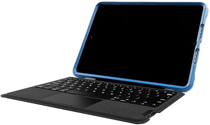 OtterBox UnlimitEd SERIES Case with Keyboard Folio + Screen Protector for iPad 7th, 8th & 9th Gen (10.2" Display - 2019, 2020 & 2021 version) - Non-retail/Ships in Polybag - Clear/Black
