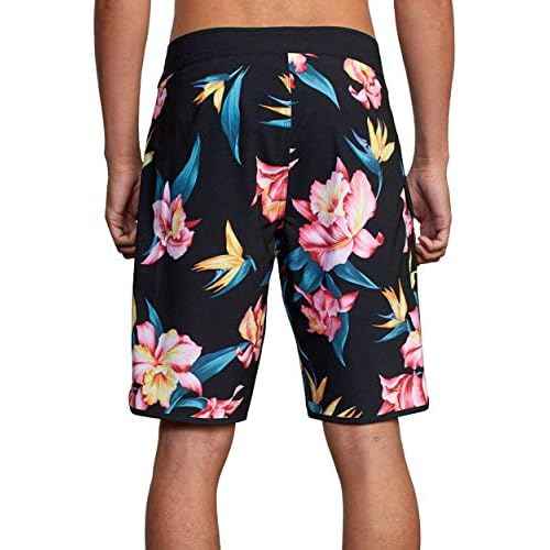 RVCA Men's Standard 4-Way Stretch Fixed Waist 20 Inch Boardshort