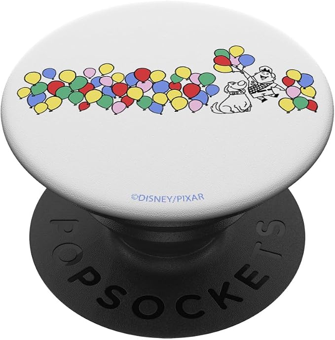 Disney Pixar Up Dug &amp Russell Holding Balloons PopSockets Standard PopGrip