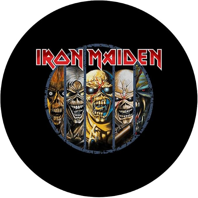 Iron Maiden Eddie Evolution PopSockets Adhesive PopGrip