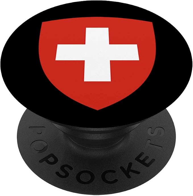 Coat Of Arms Switzerland Swiss Pop Mount Socket Seal Emblem PopSockets PopGrip: Swappable Grip for Phones &amp Tablets