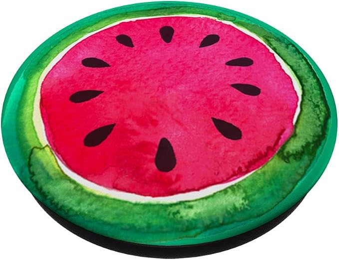 Watermelon Melon Fruit Juice Hawaiian Tropical White PopSockets Adhesive PopGrip