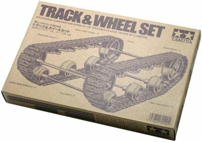 TAMIYA Track and Wheel Set TAM70100 Science Kits & Accys
