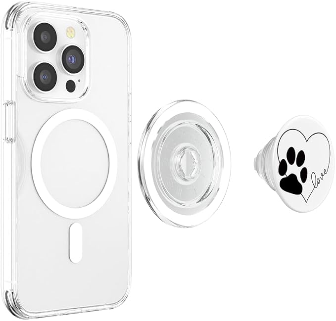 Love Dogs Paw Print PopSockets Adhesive PopGrip