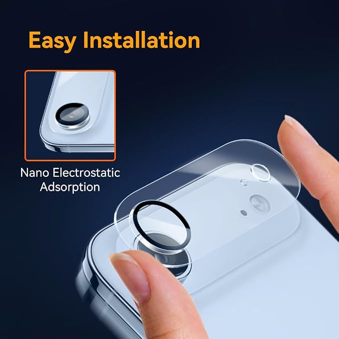 Camera Lens Protector for iPhone 13 Pro 6.1 &amp iPhone 13 Pro Max 6.79H Tempered Glass，Ultra HD Scratch Resistance Easy to Install，Case Friendly，[Does not Affect Night Shots] 3-Pack