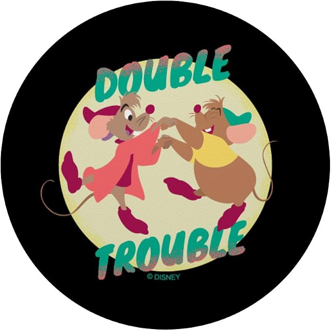 Disney Cinderella Jaq and Gus Double Trouble PopSockets Standard PopGrip