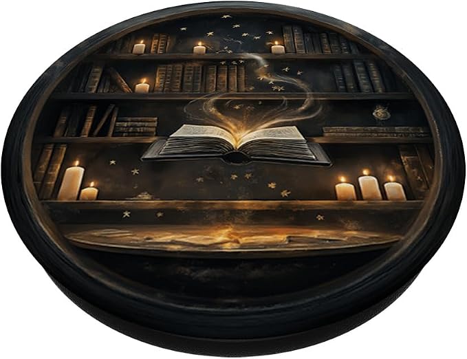 Book Bookshelf Library Candles Star Stars Bookish PopSockets PopGrip for MagSafe