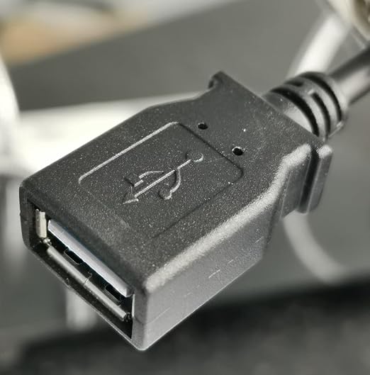 YOTETION 25FT USB 2.0 Extension Cable with Hub USB A Male to Female Compatible with USB Flash Drive/Hard Drive Mouse Keyboard Printer Scanner Webcam USB Hub
