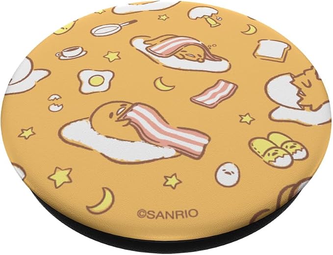 Gudetama Bacon Blanket PopSockets Adhesive PopGrip