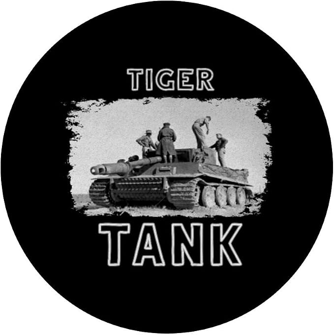 Tiger Tank - Cool Historical World War 2 (WW2) German Panzer PopSockets Grip and Stand for Phones and Tablets