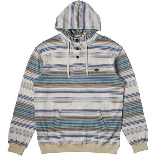 Billabong mens Rancho Henley Pullover Hooded Flannel