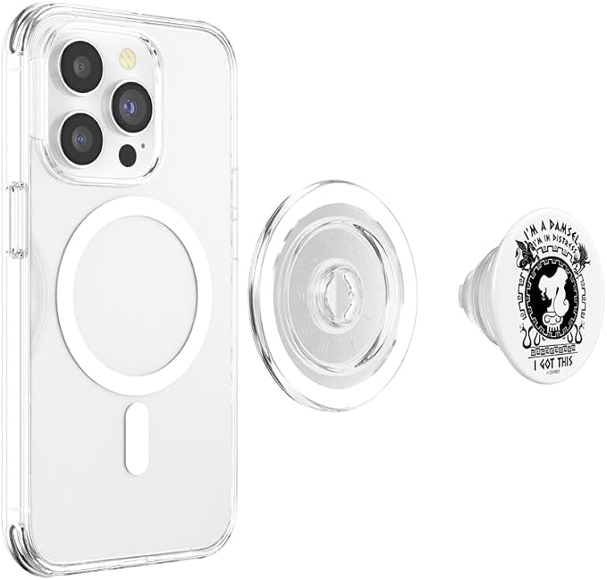 Disney Hercules Megara I'm A Damsel in Distress I Got This PopSockets Adhesive PopGrip
