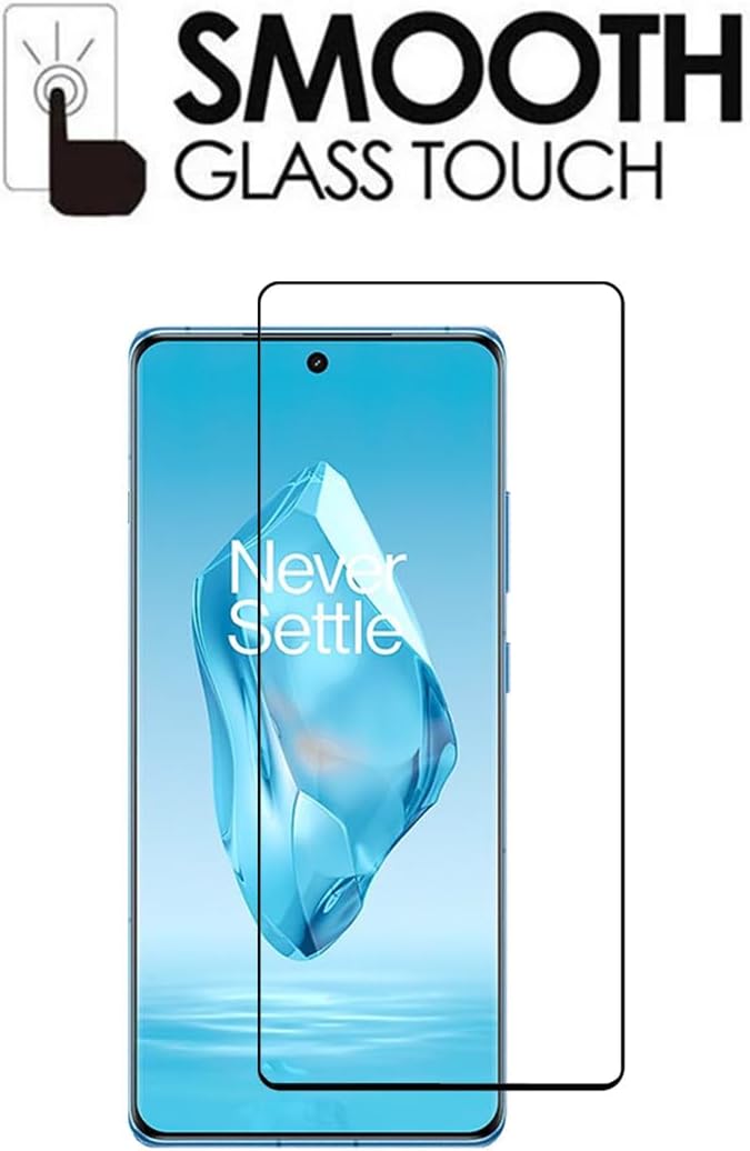 Screen Protector for OnePlus 12R 6.78 (2pcs) High Scratch Resistance Easy Install Tempered Glass Protective Film for OnePlus 12R