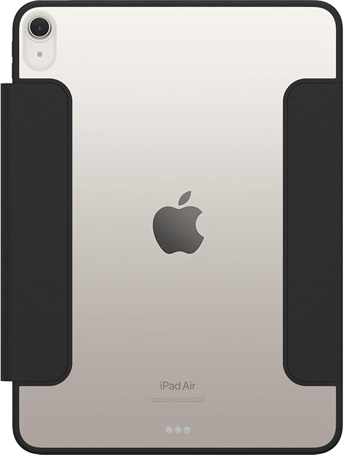 OtterBox Symmetry Series Folio for iPad Air 11-inch (M3) & (M2) - Starry Night (Clear/Black), Ultra-Sleek Design, Multiple Viewing Positions, Magnetic Sleep/Wake Cover