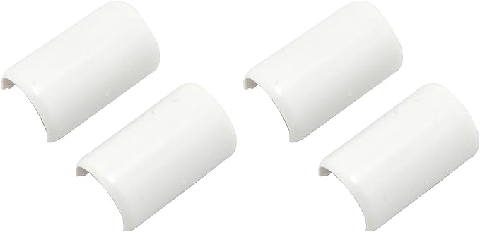 Legrand - Wiremold C19 Plastic Coupling Cord Cover, White (Pack of 2)