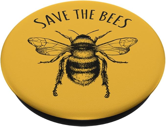 Save The Bees Earth Day Save Our Planet Environmental PopSockets Adhesive PopGrip