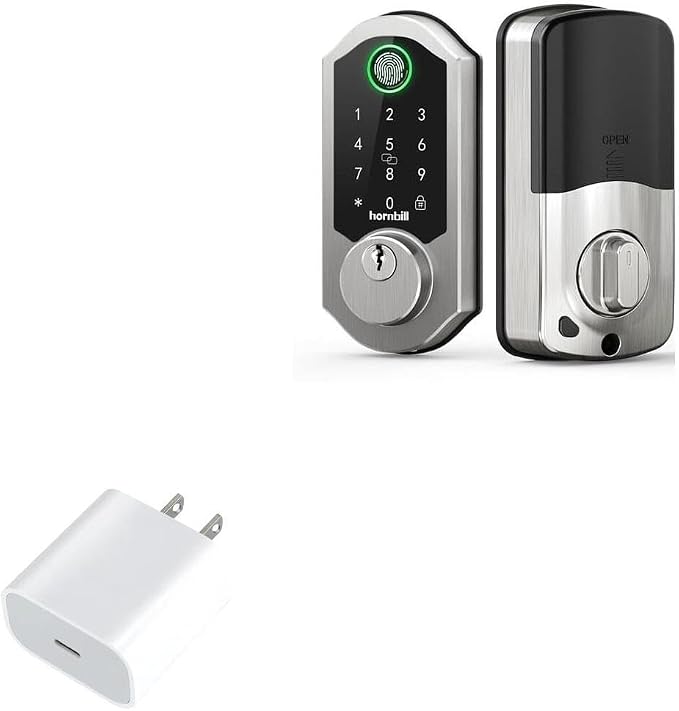 BoxWave Charger Compatible with Hornbill A4-SBF - PD GAN miniCube (30W) 30W Tiny PD GAN Type-C Wall Charger - Winter White
