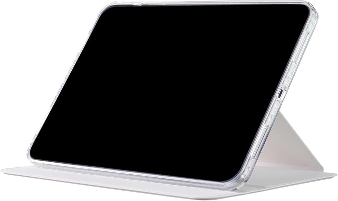 iPad Pro 11'' (M5 2025) (M4 2024) Case DMaos Magnetic Detachable Smart Cover 360 Rotation Foldable Stand - Black