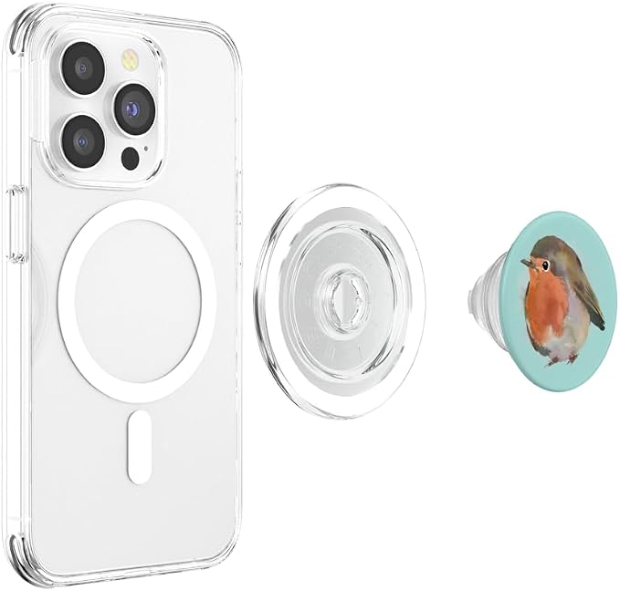Watercolor Robin | Baby Bird PopSockets Adhesive PopGrip